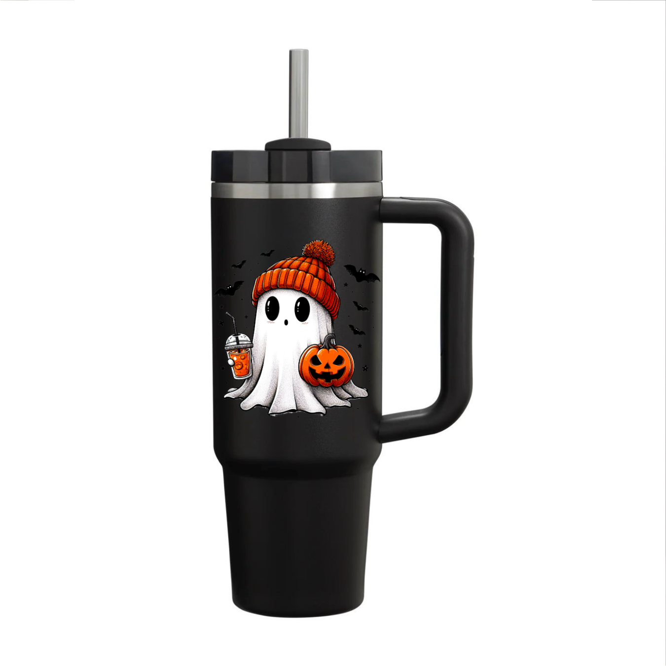 ‘“Spooky Boo” Stanley like Tumbler (40 oz)