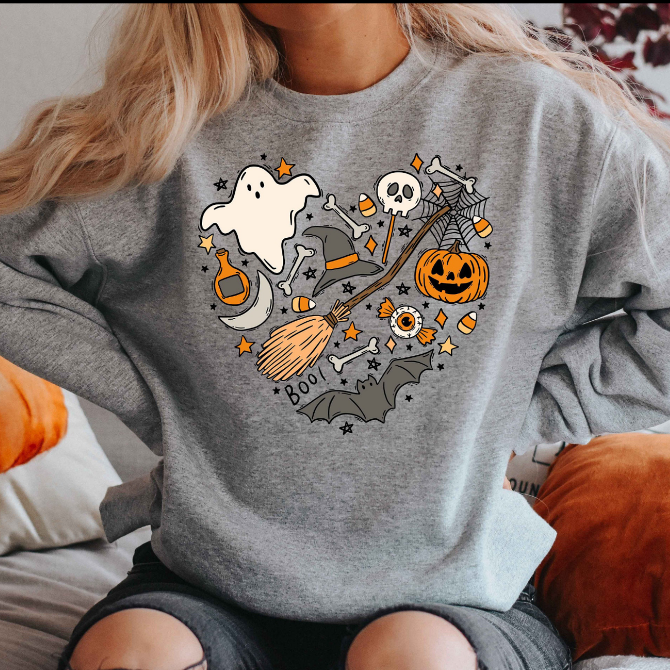 “Halloween Heart’’ T.shirt/Sweatshirt