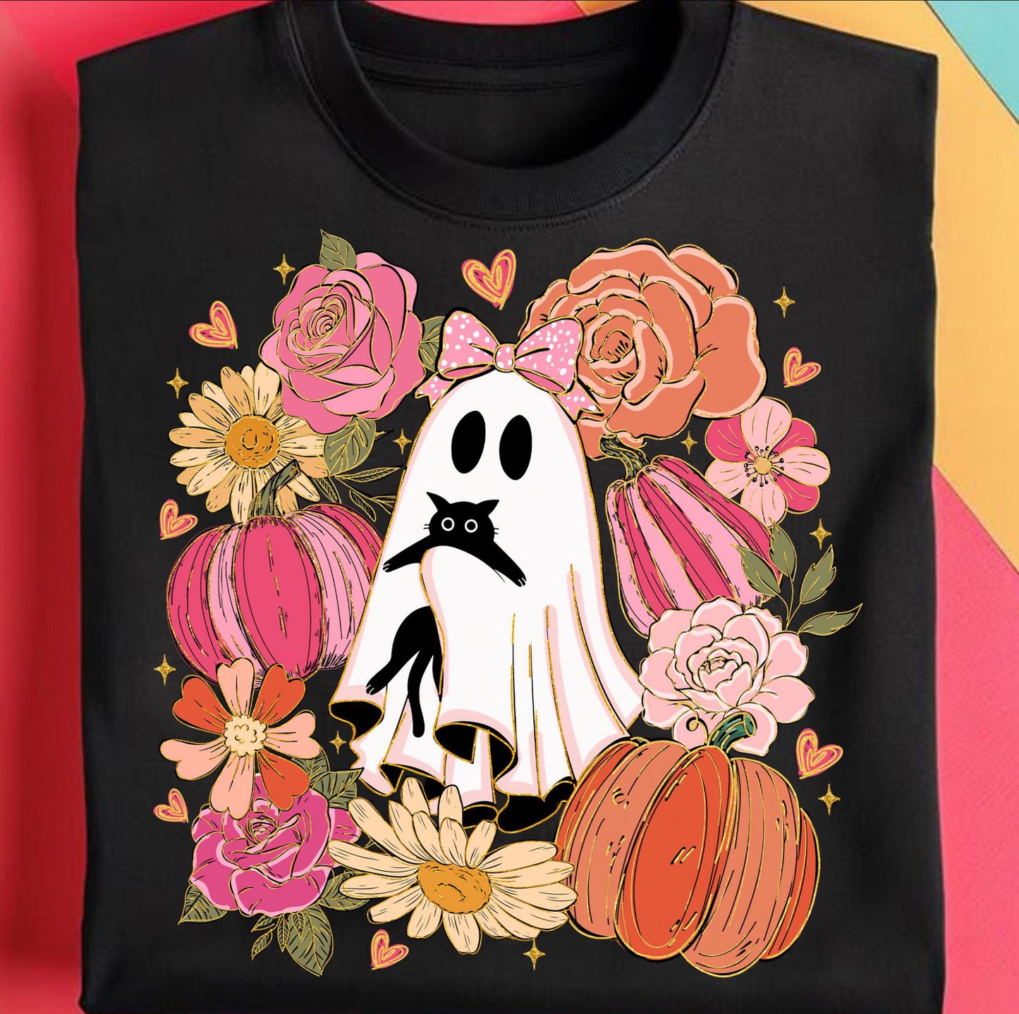 “Cat lover Ghost” T.shirt/Sweatshirt