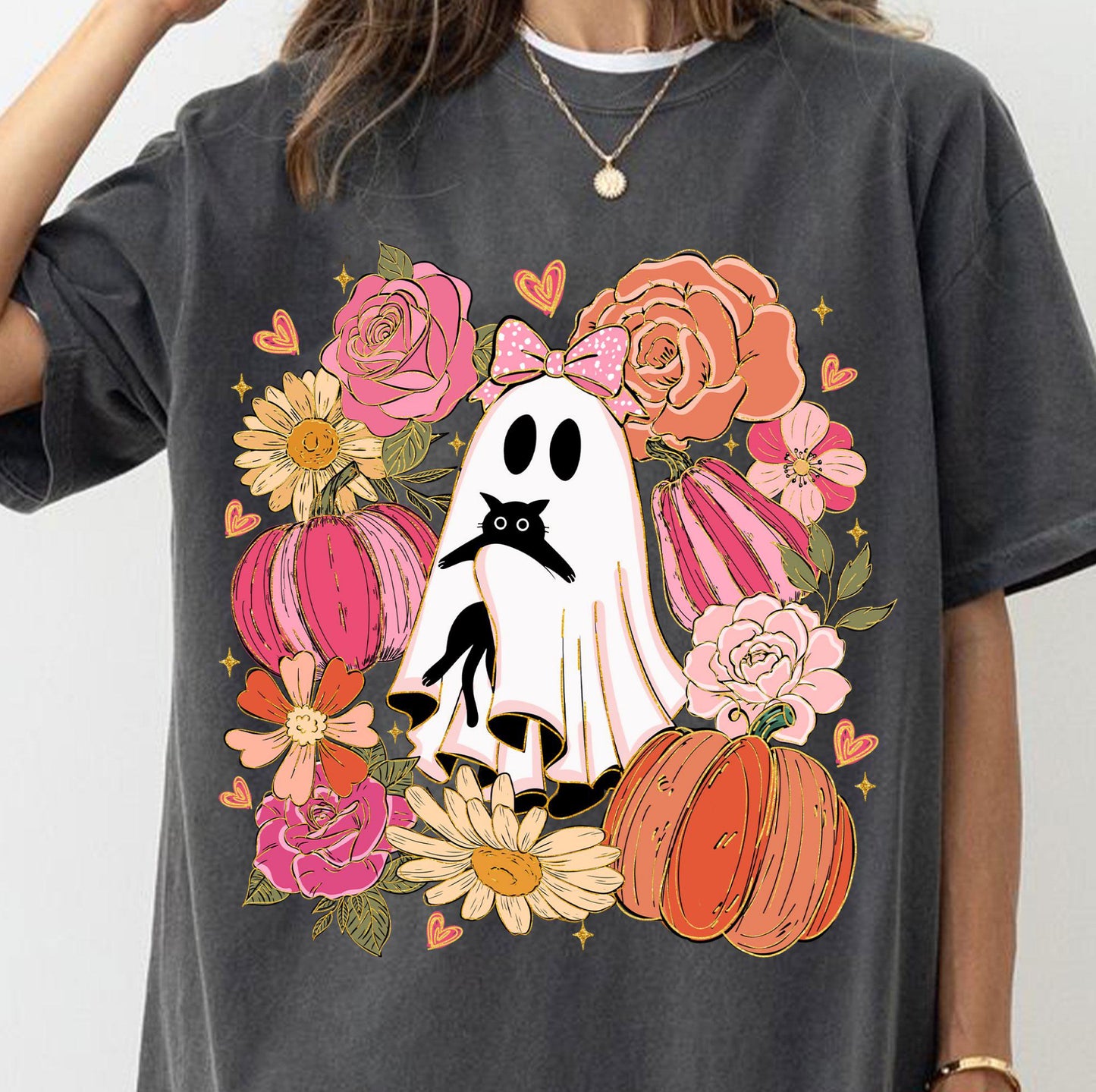 “Cat lover Ghost” T.shirt/Sweatshirt