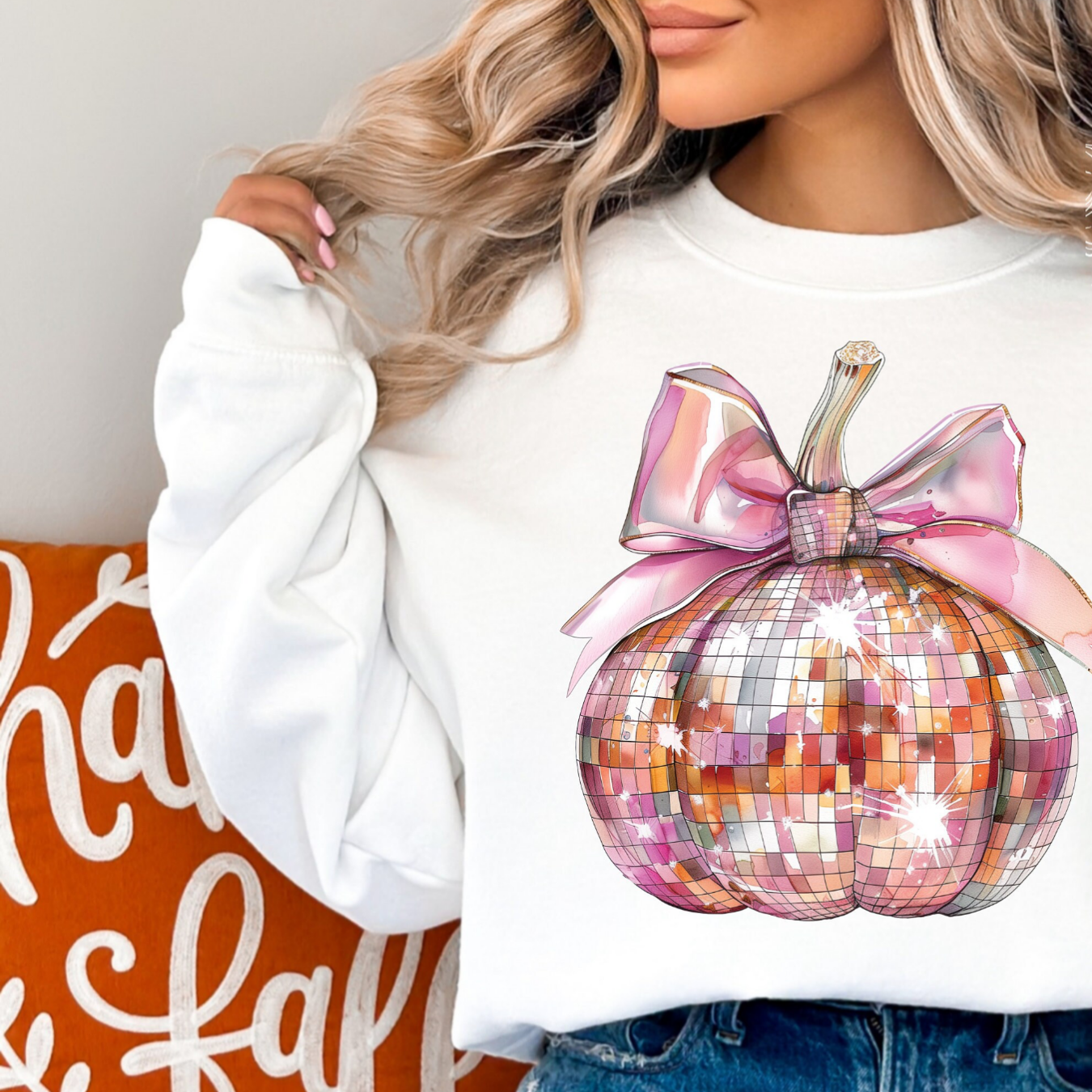 “Disco Pumpkin’’ T.shirt/Sweatshirt