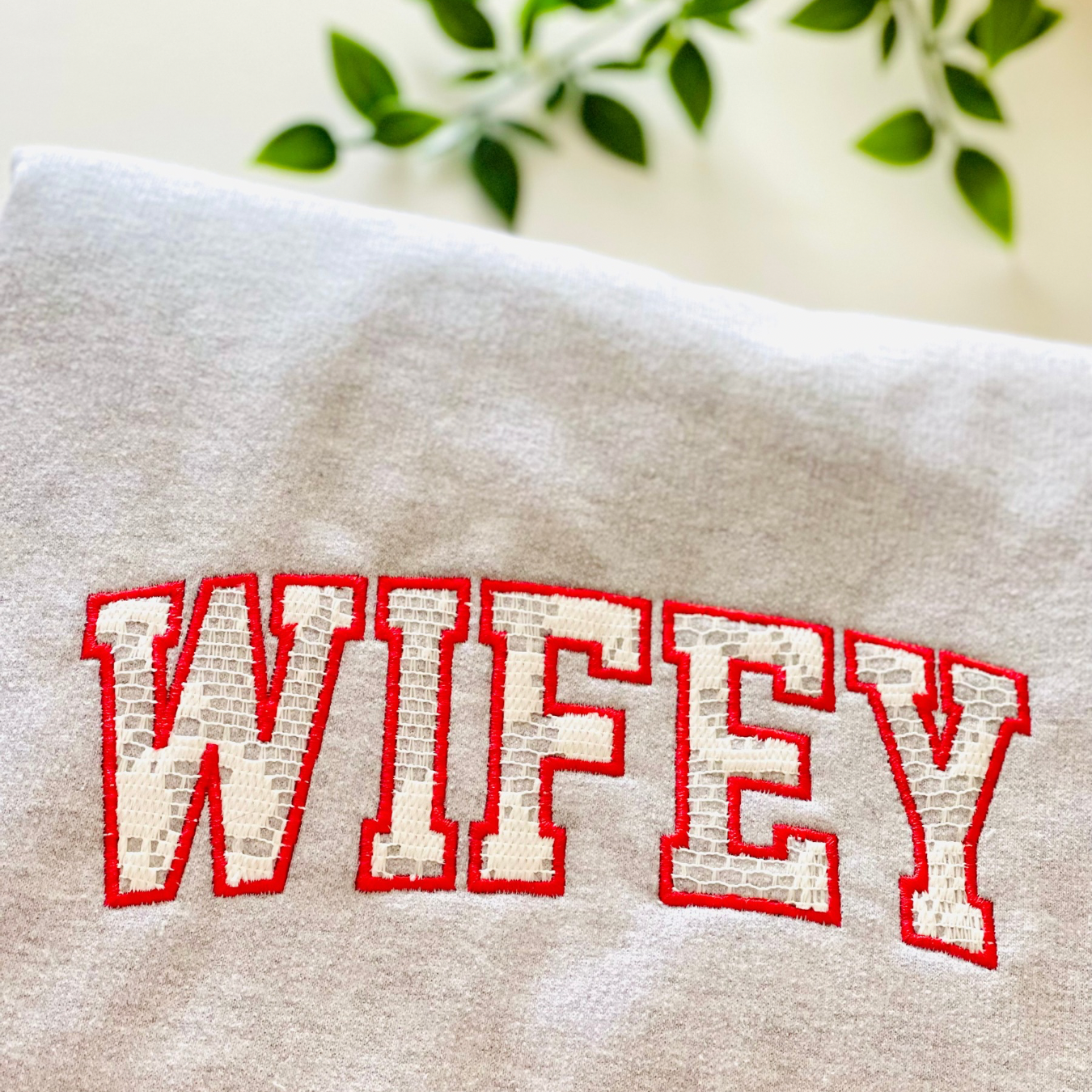 Custom Wedding Keepsake Embroidered Sweatshirt