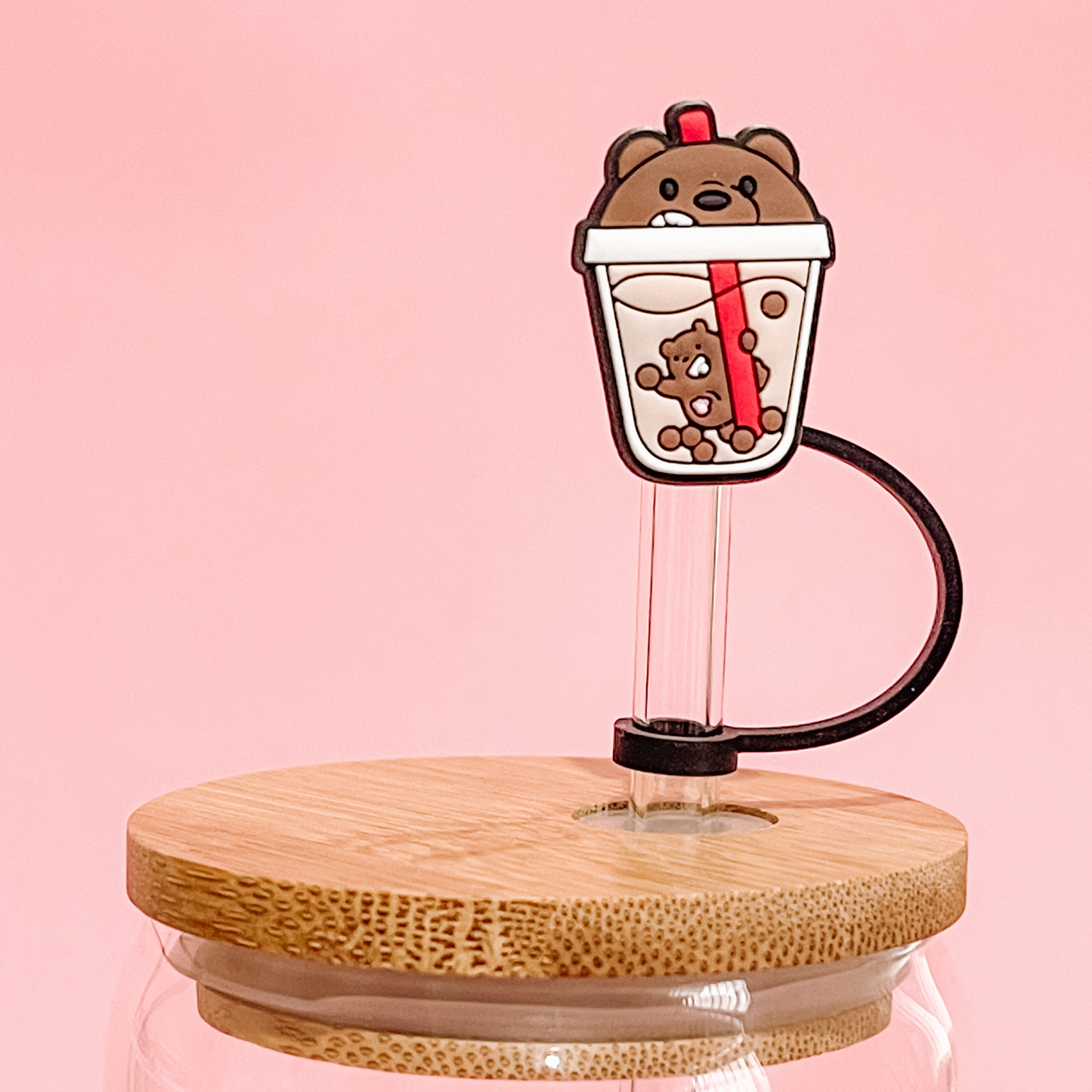 Bear Coffee Straw Topper - All Bloomy