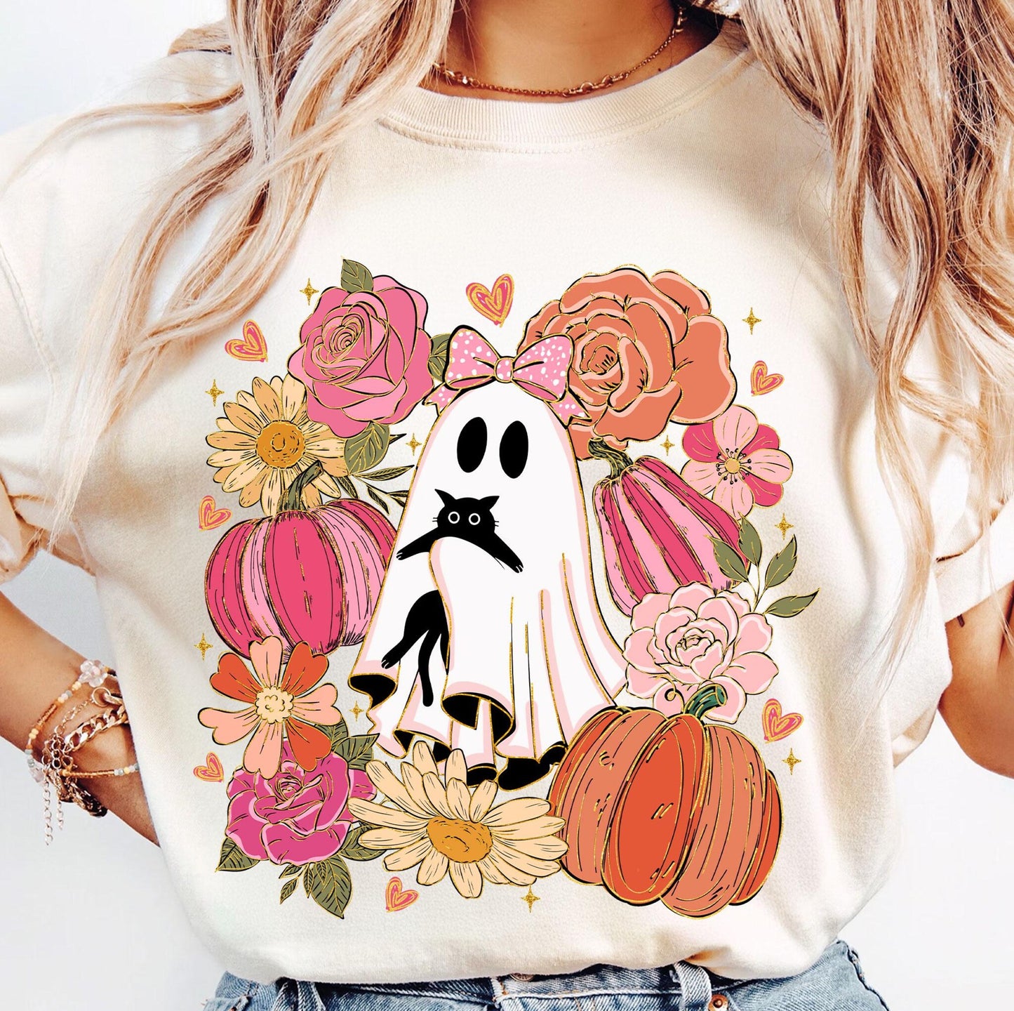 “Cat lover Ghost” T.shirt/Sweatshirt