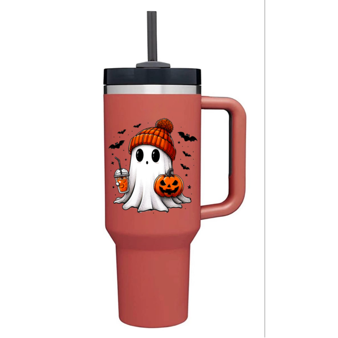 ‘“Spooky Boo” Stanley like Tumbler (40 oz)