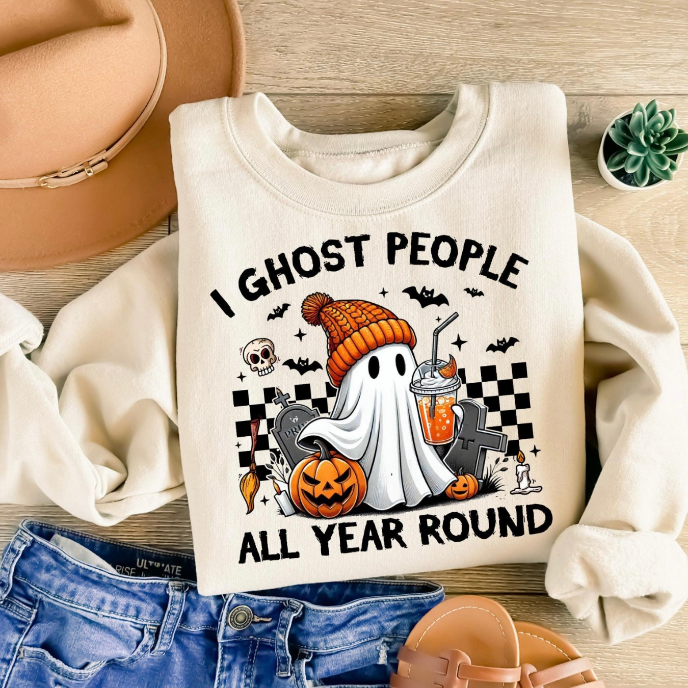 “I Ghost People all year Round’’ T.shirt/Sweatshirt
