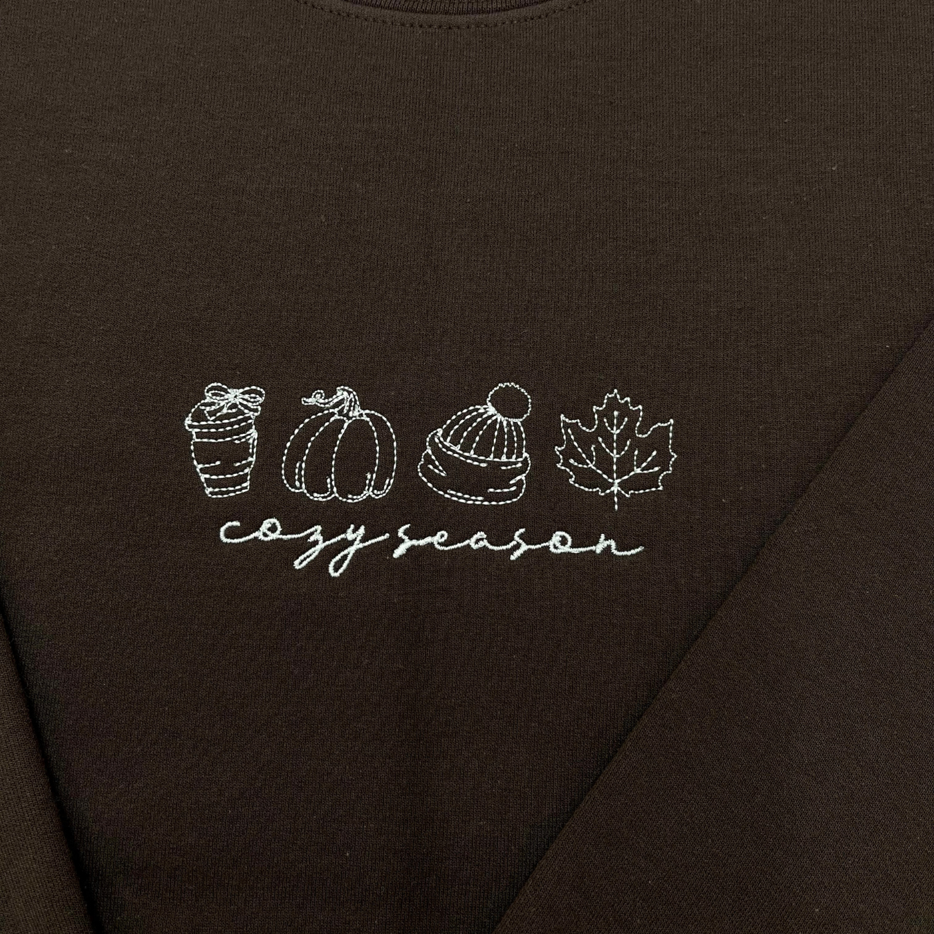 “Cozy Season” Embroidered Sweatshirt/T-Shirt