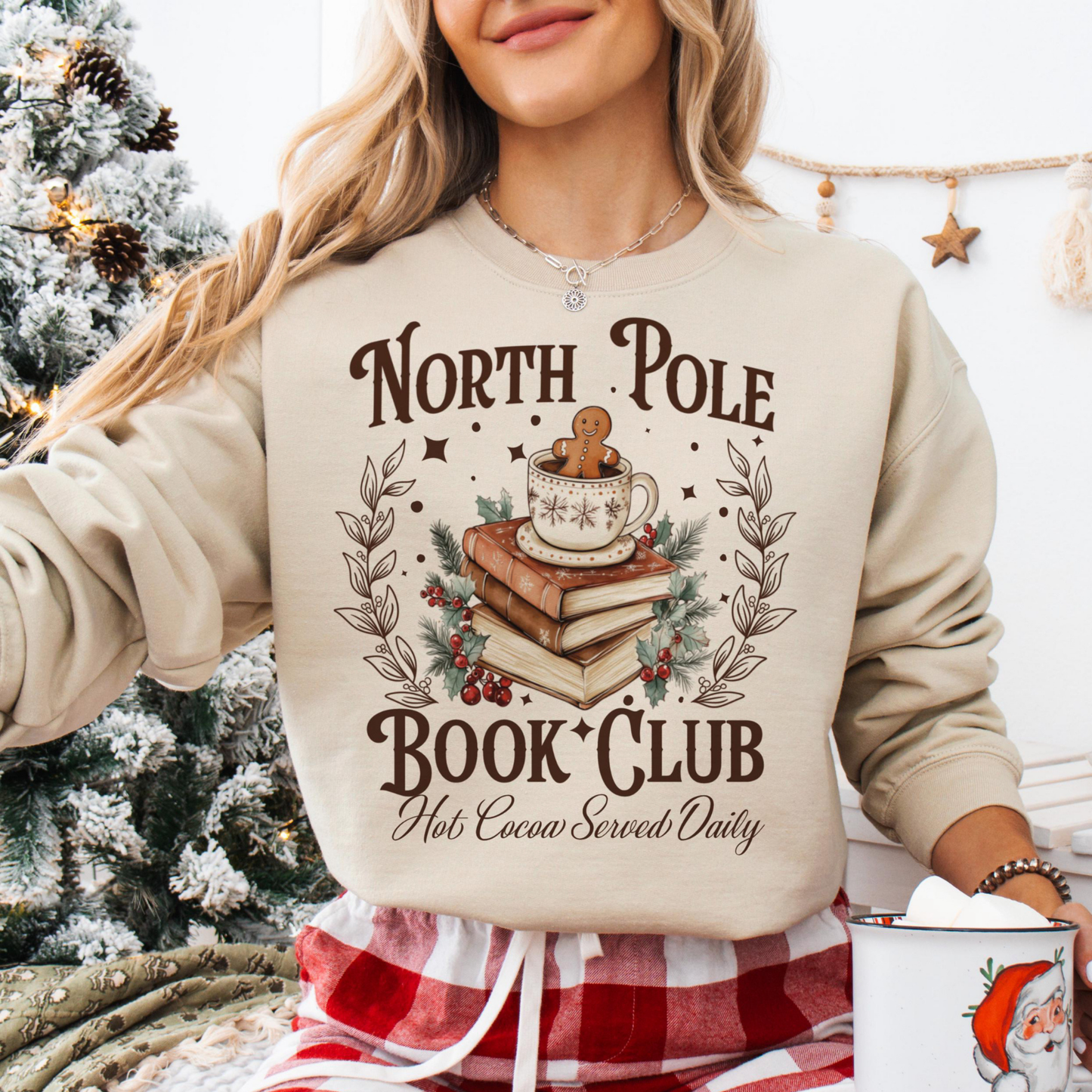 “North Pole Book-Club” T.shirt/Sweatshirt