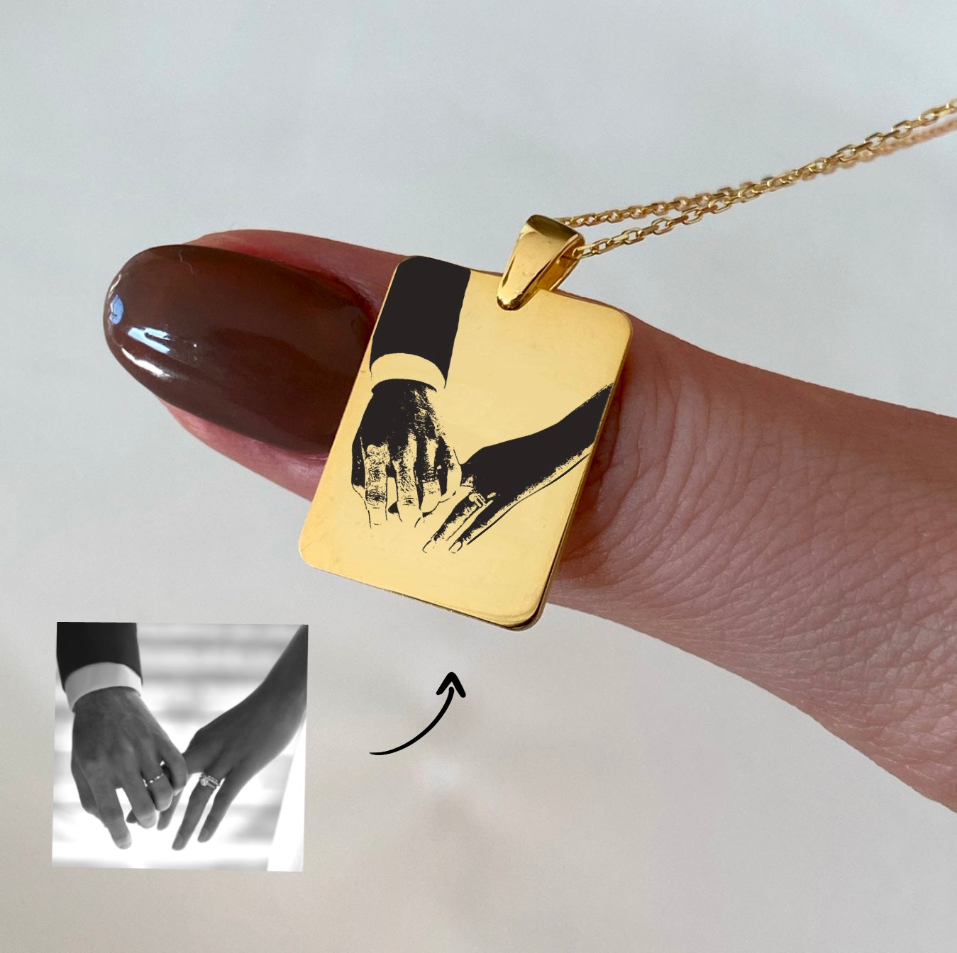 Custom Photo Necklace