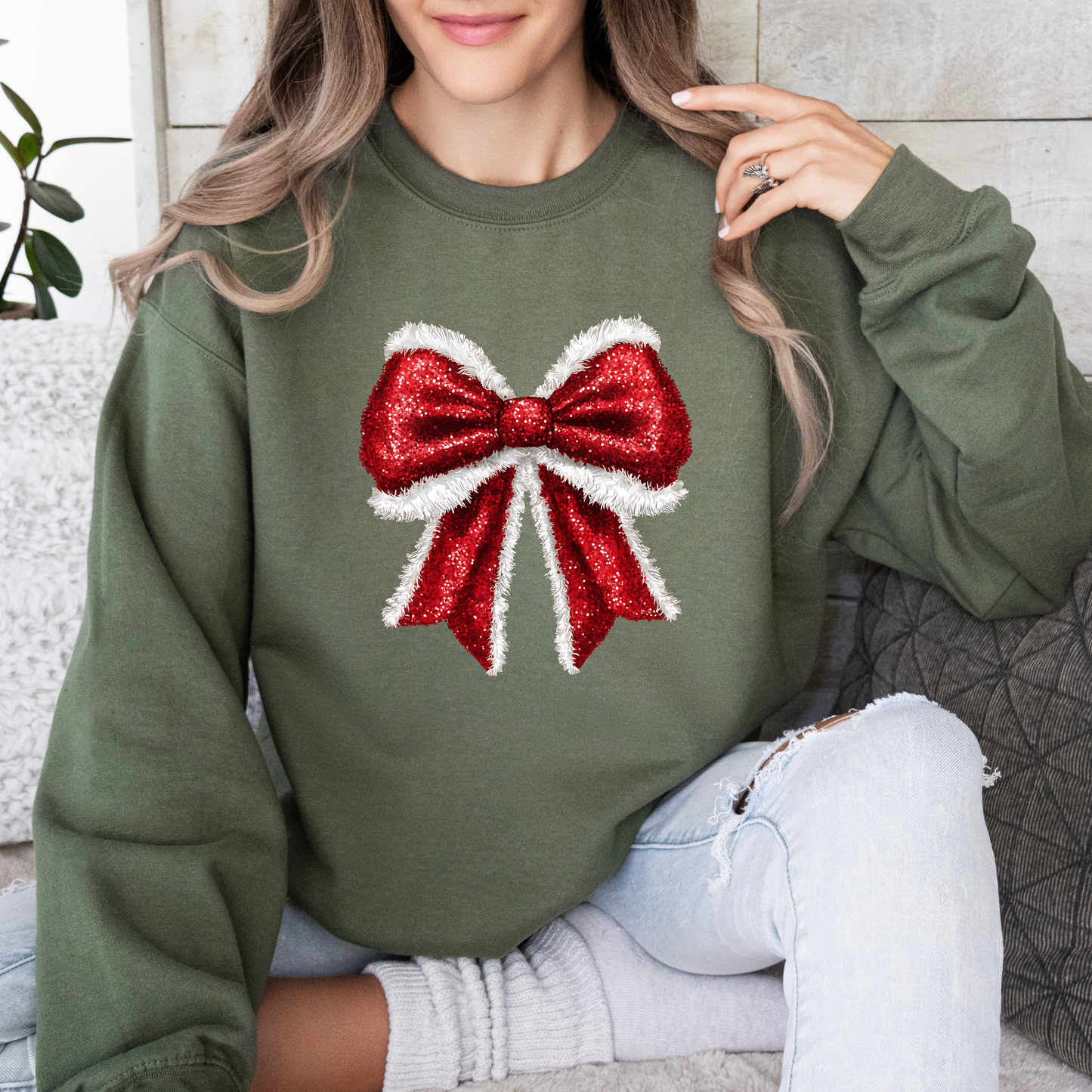 “Blingy Bow” T.shirt/Sweatshirt