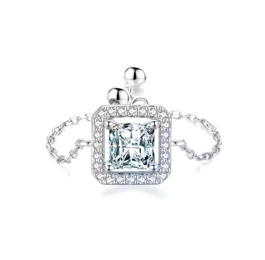 “Silver Sparkle” Chain Ring