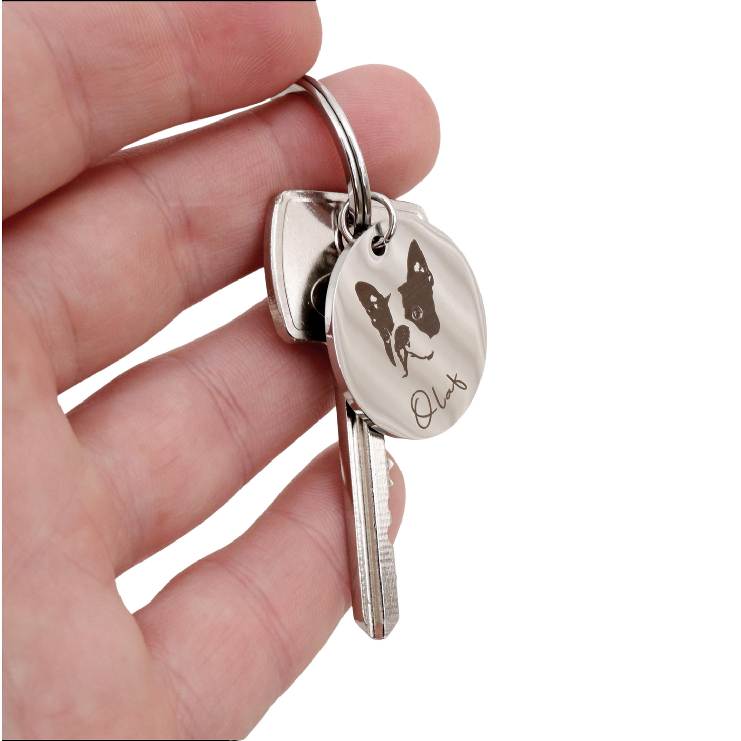 Personalised Engraved Keychain