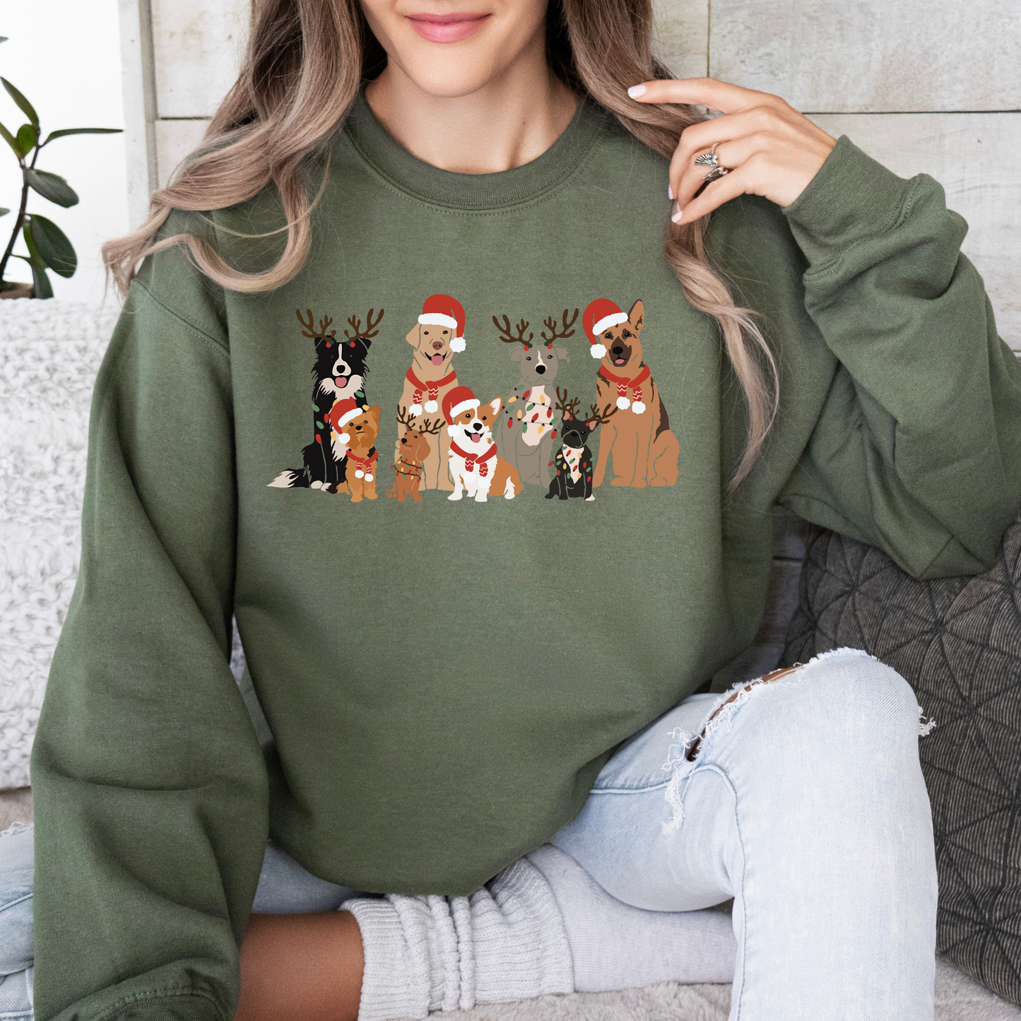 “Christmas Dogs” T.shirt/Sweatshirt