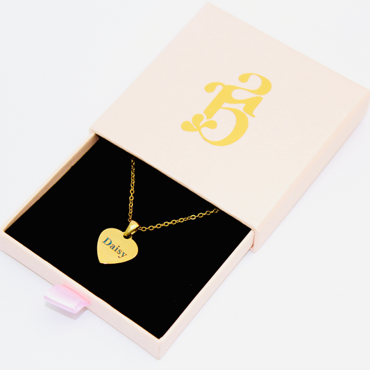 Personalised Heart Necklace