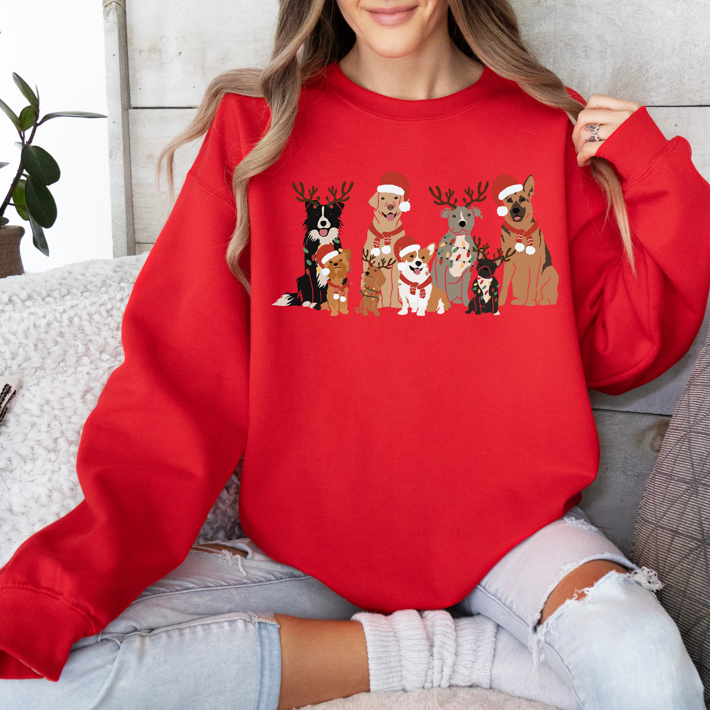 “Christmas Dogs” T.shirt/Sweatshirt