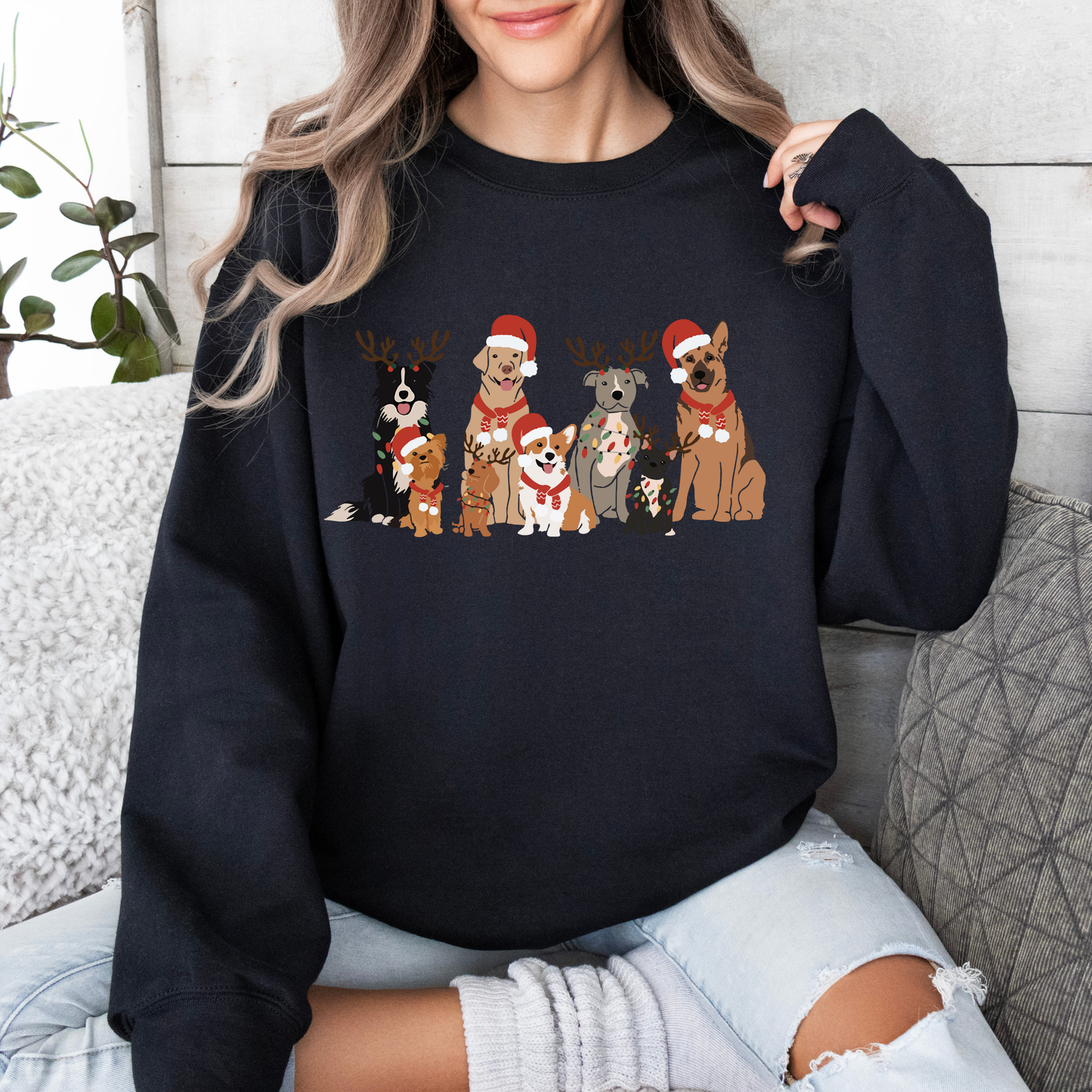 “Christmas Dogs” T.shirt/Sweatshirt