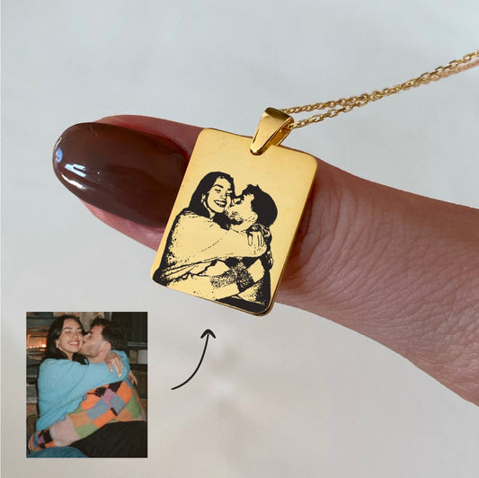 Custom Photo Necklace