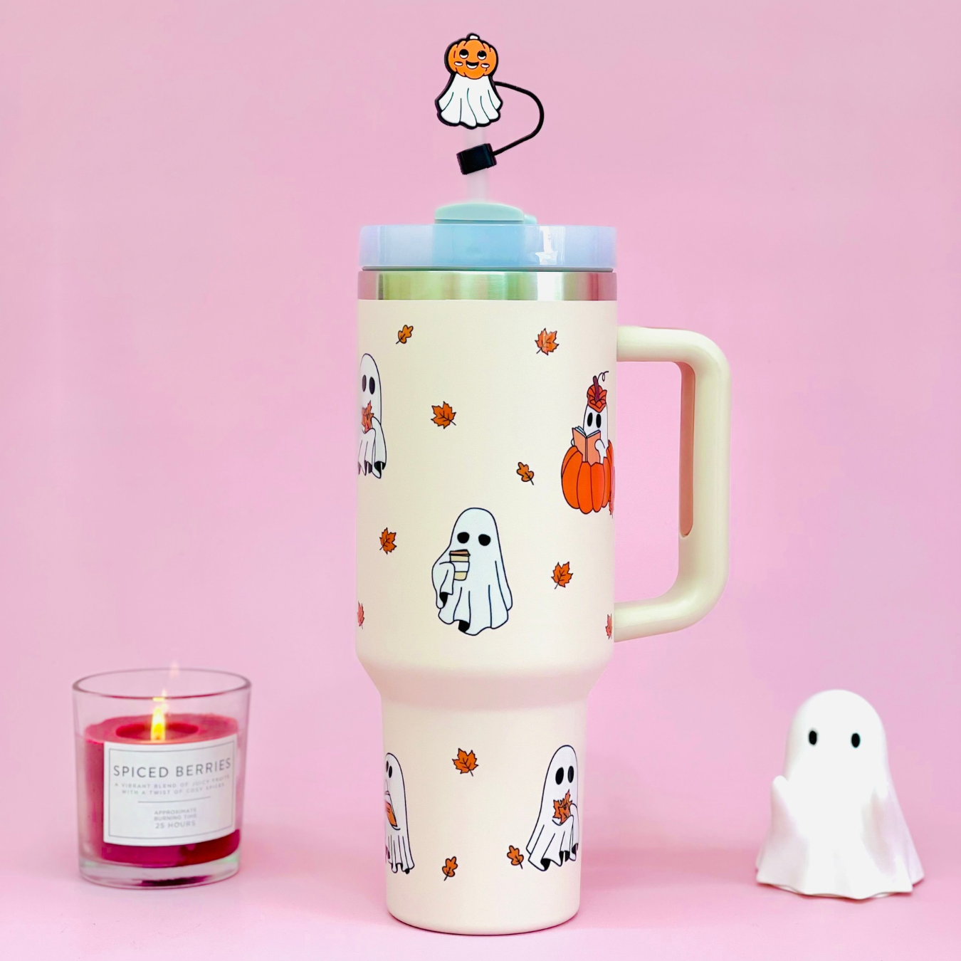 “Autumn Boo” Stanley like Tumbler (40 oz)