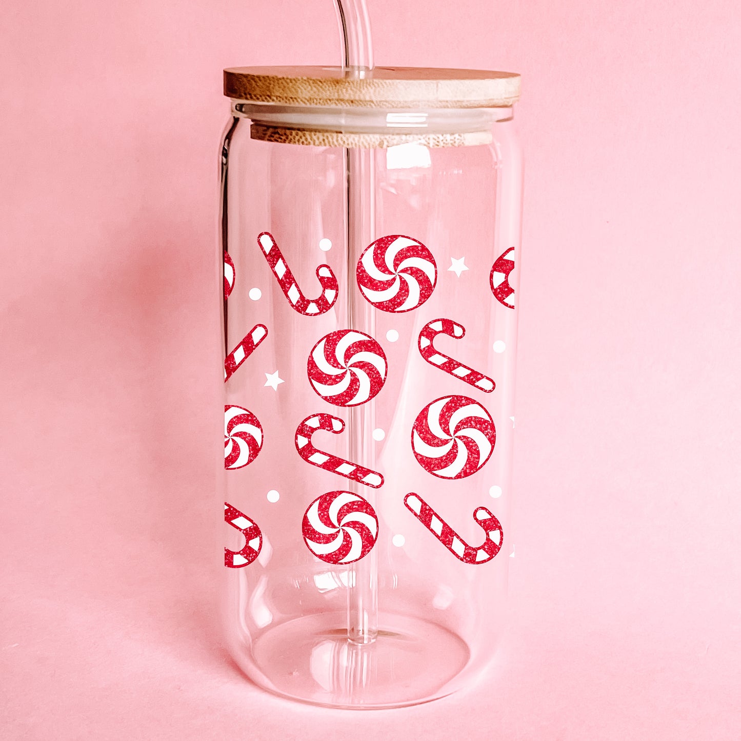 “Candy’' 16/20 oz Glass Can