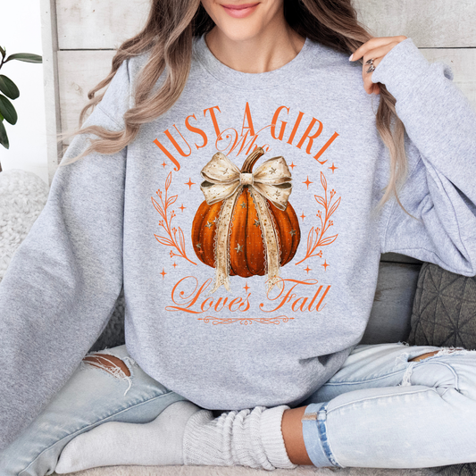 “Just a Girl who loves Fall” T.shirt/Sweatshirt