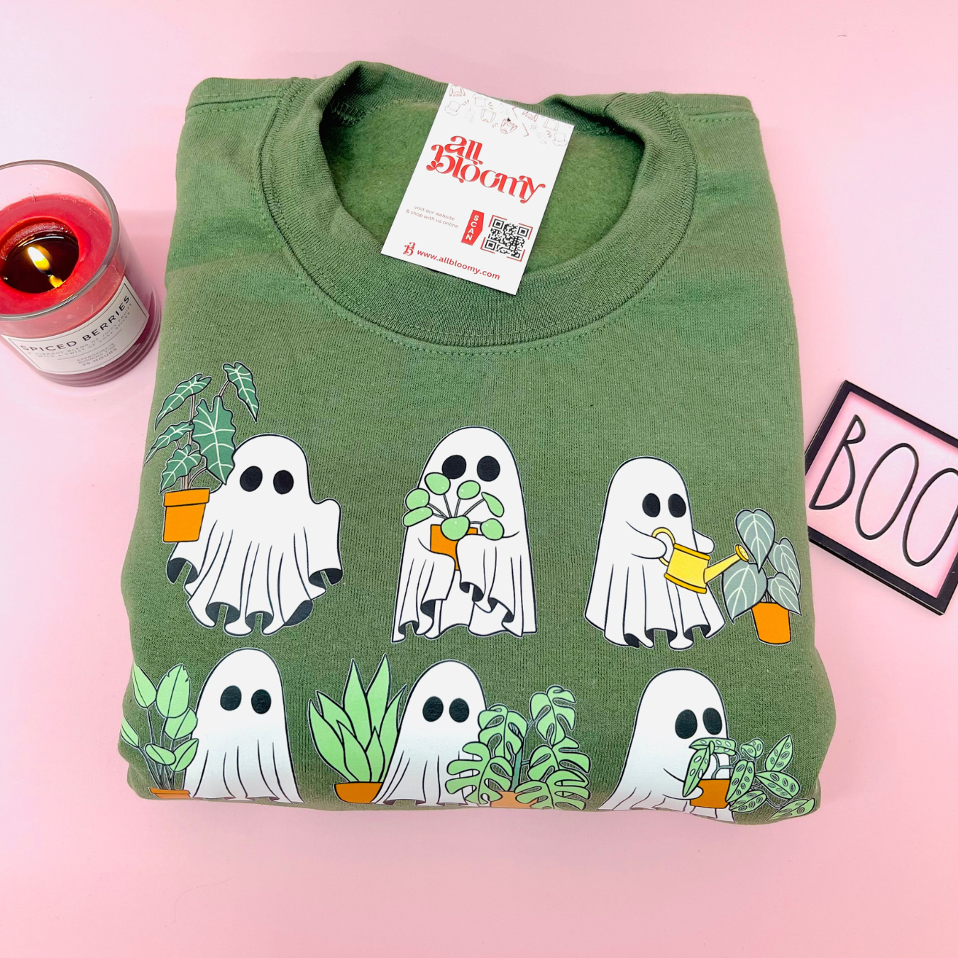 “Plant lover Boo’’ T.shirt/Sweatshirt