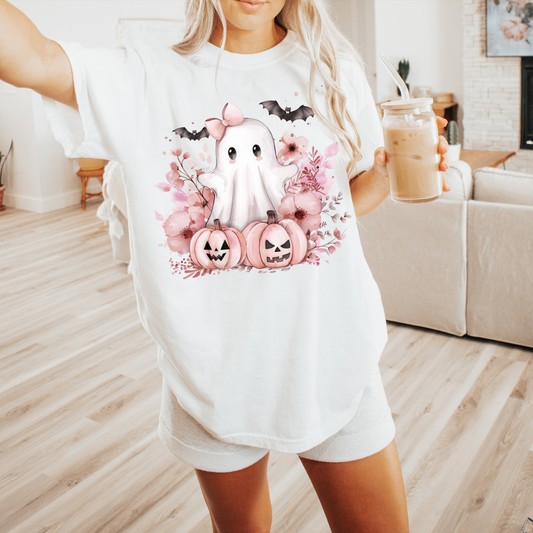 “Pink Boo” T.shirt/Sweatshirt