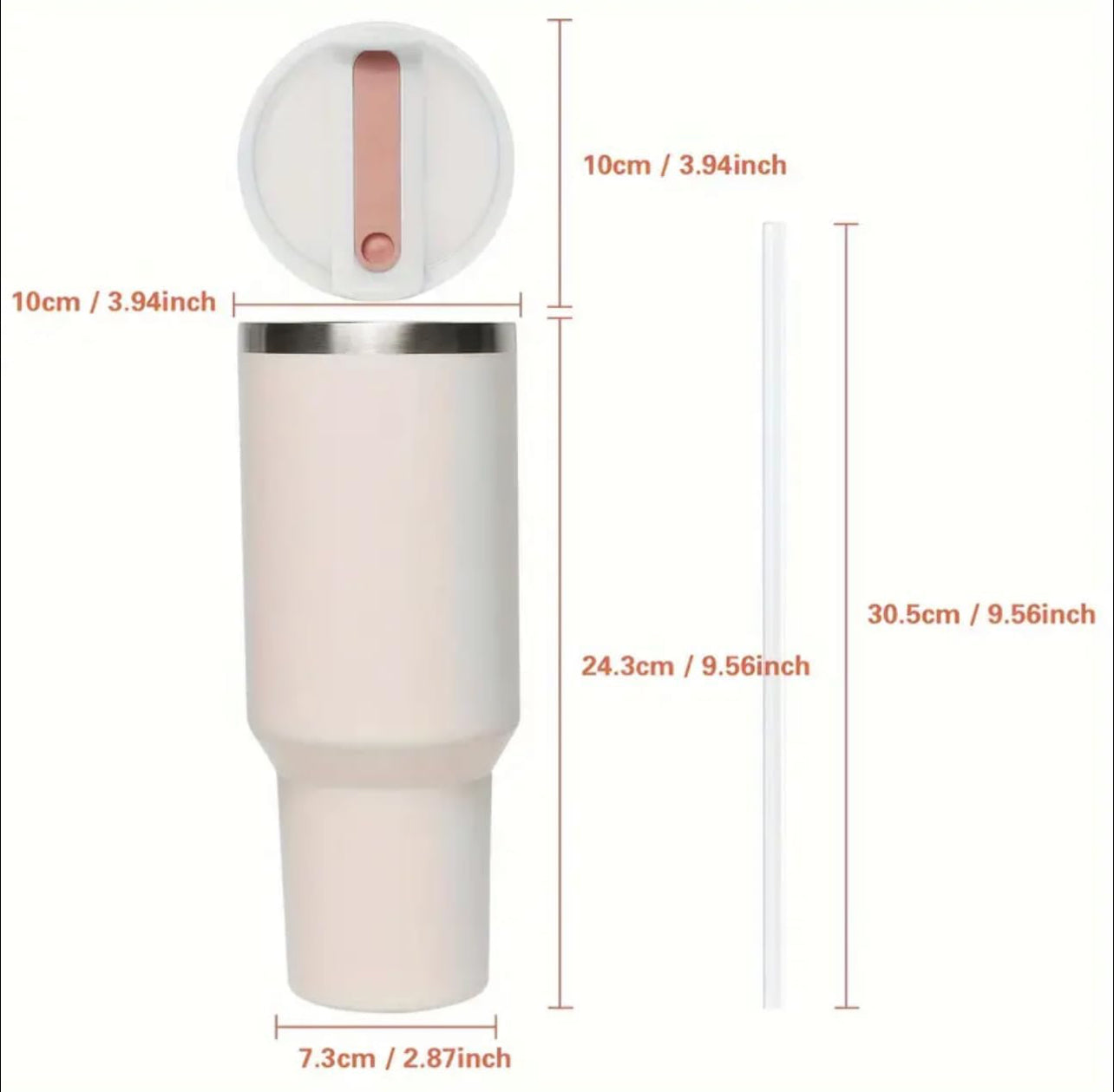 ‘“Spooky Boo” Stanley like Tumbler (40 oz)