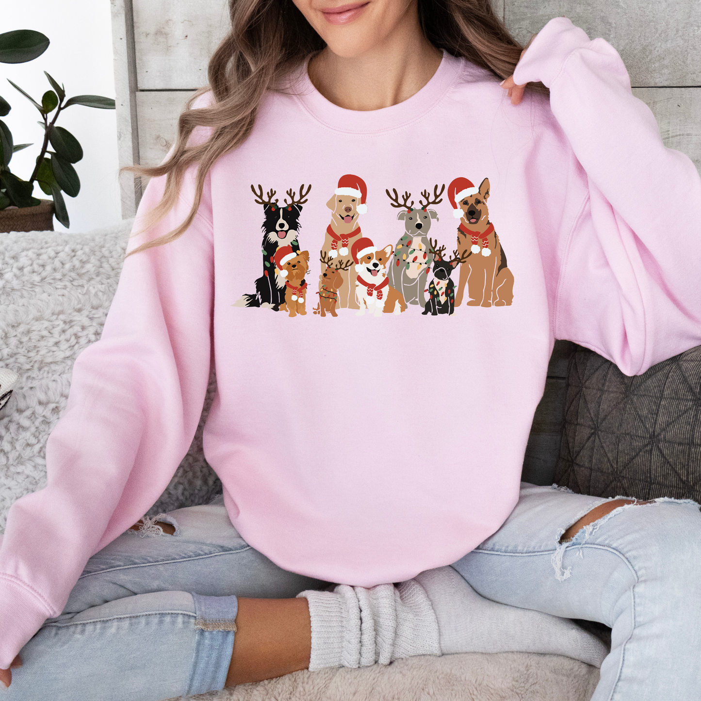 “Christmas Dogs” T.shirt/Sweatshirt