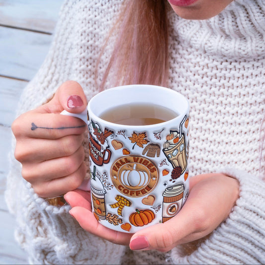 'Fall Vibes' 11 oz Mug