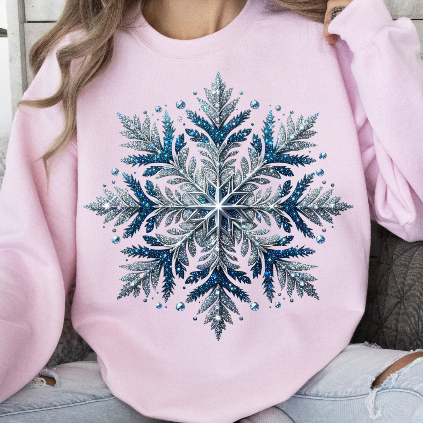 “Blingy Snowflake ❄️ ” T.shirt/Sweatshirt