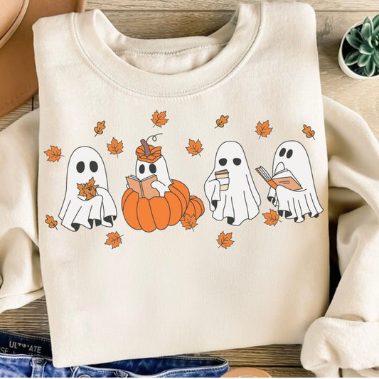 “Fall Reading Ghosts” T.shirt/Sweatshirt