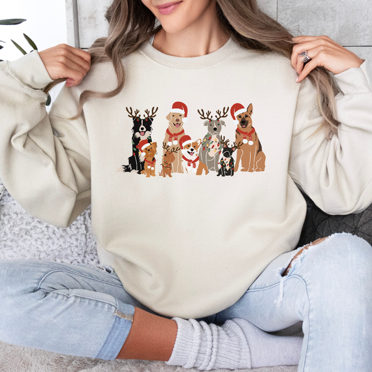 “Christmas Dogs” T.shirt/Sweatshirt