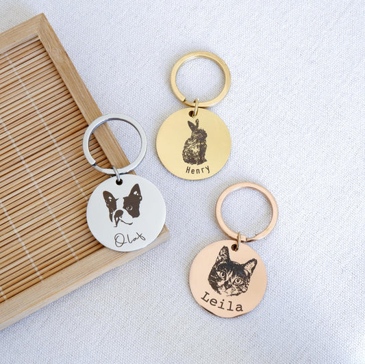 Personalised Engraved Keychain