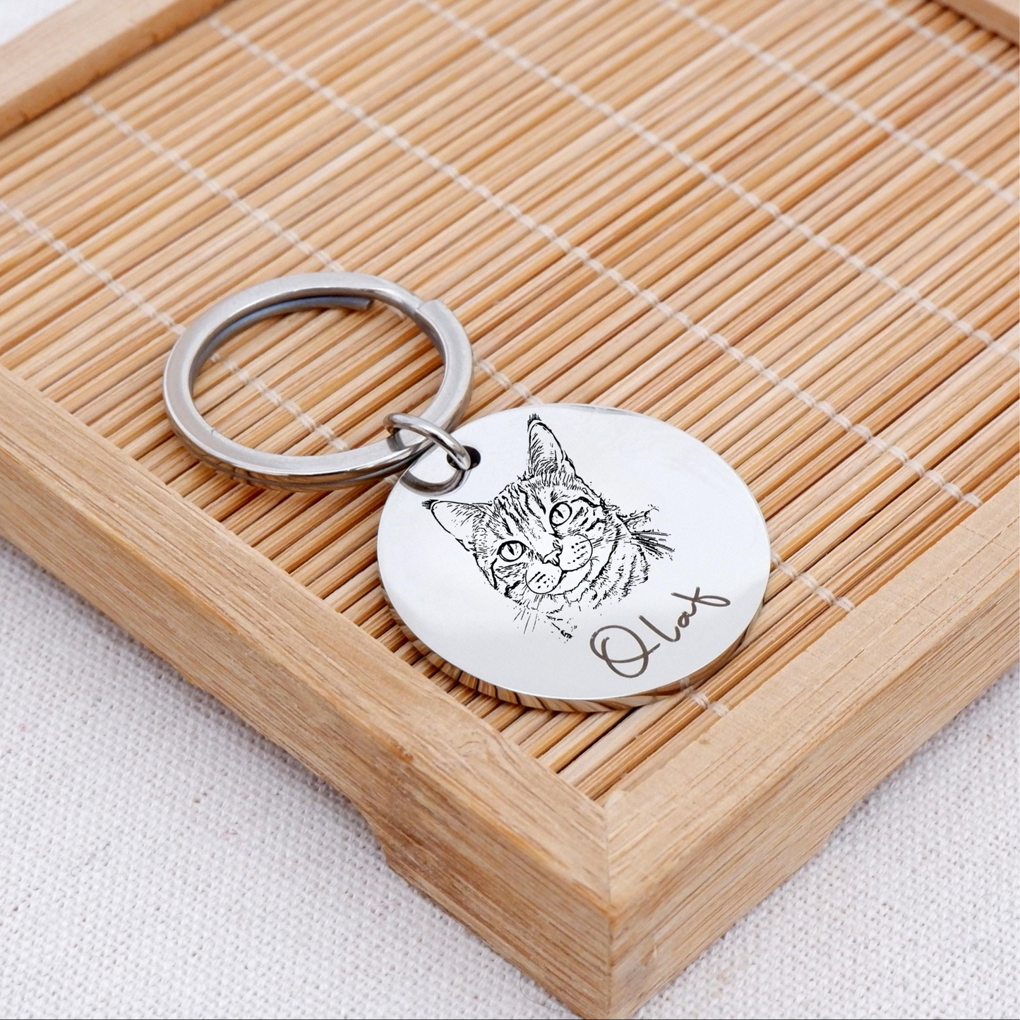 Personalised Engraved Keychain